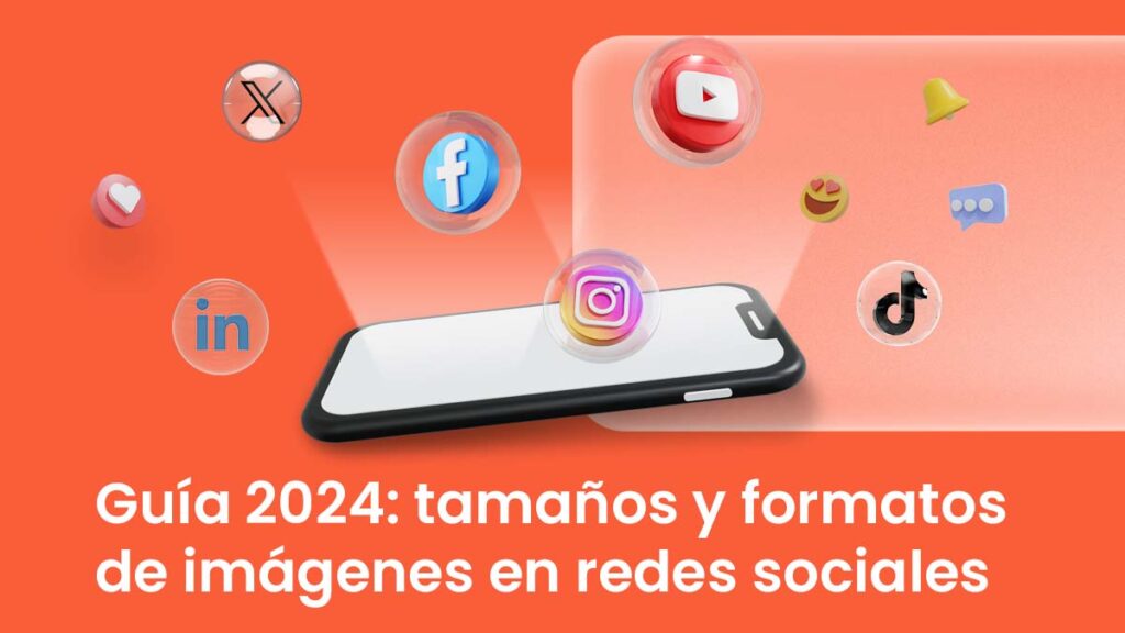 guía tamaños imágenes redes sociales