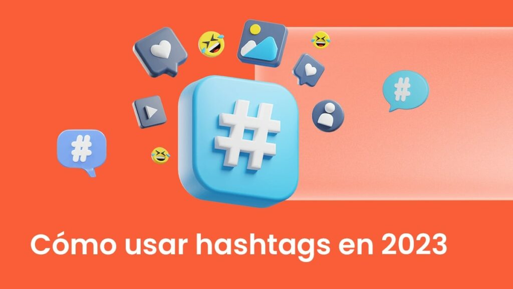 cómo usar hashtags